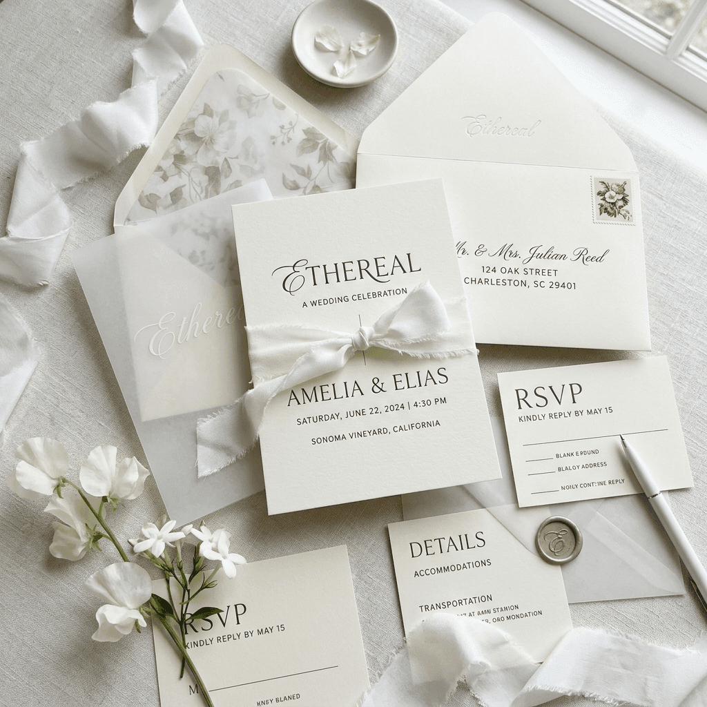 House of Vows Save the Date Collection